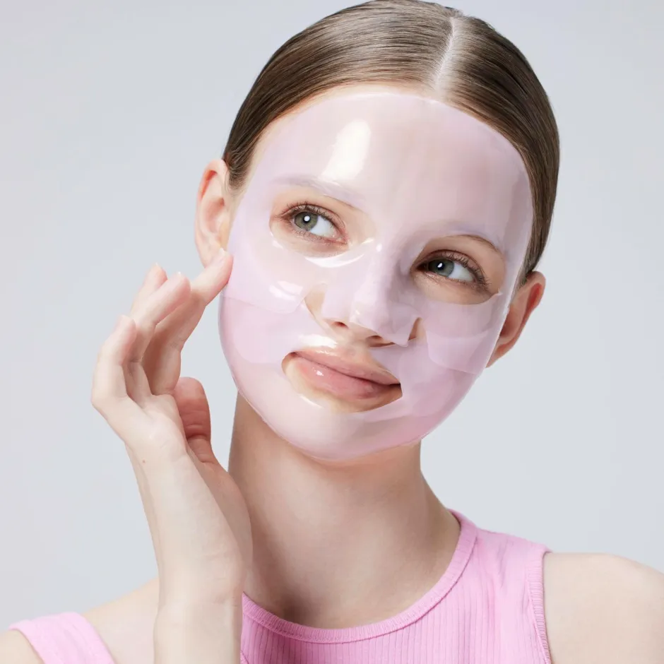 COSRX The Peptide Collagen Lifting Glow Hydrogel Mask 3 pcs^ Ansigtspleje|Ansigtspleje