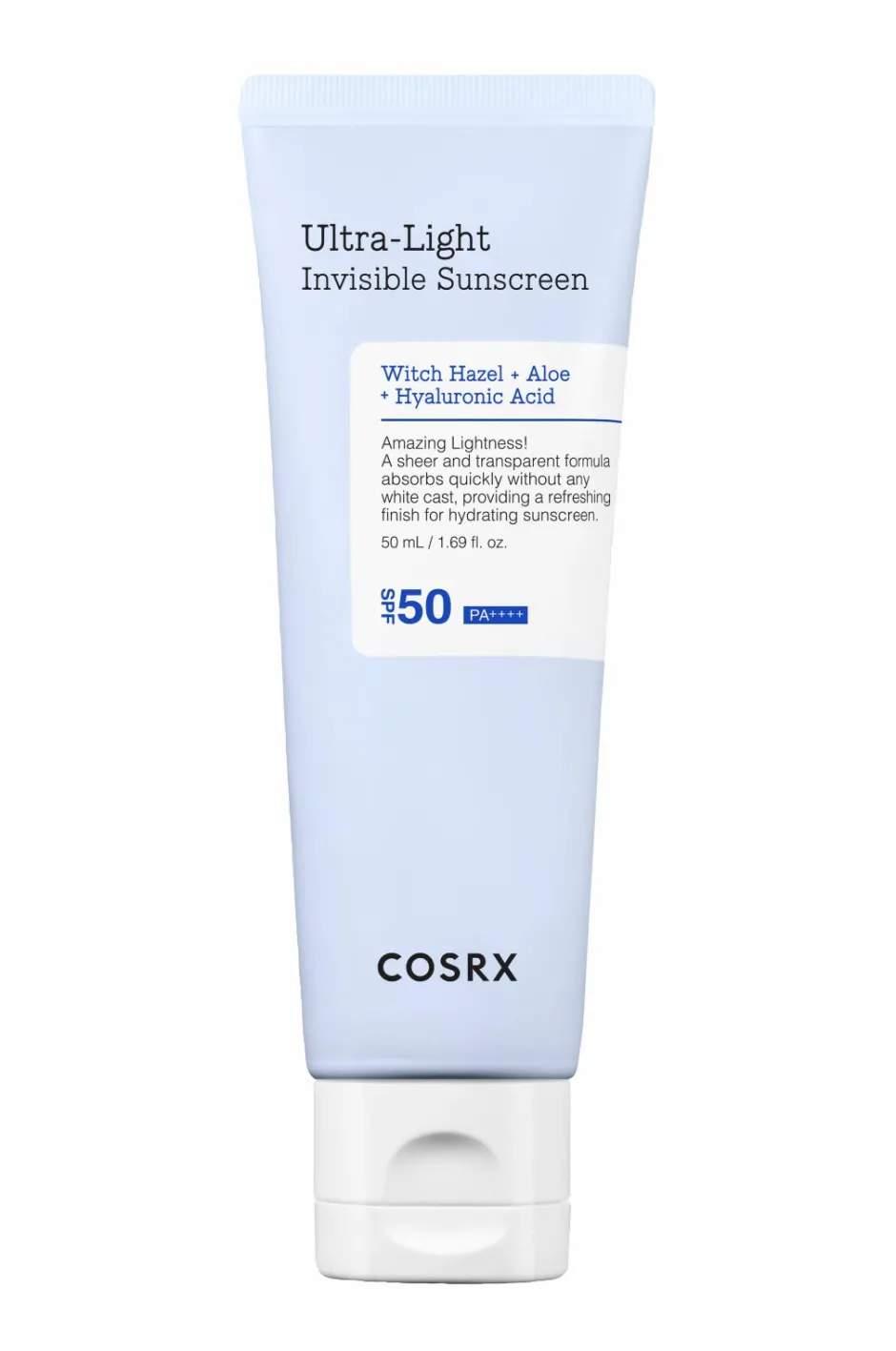 COSRX Ultra Light Invisible Sun Screen 50 ml^ Solbeskyttelse