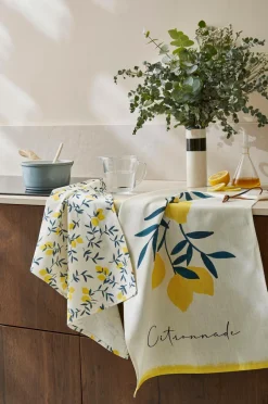 Coucke Køkkenhåndklæde Citronnade 50x75 cm^ Køkkentekstiler