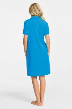 Damella Frotté-kjole Stretchterry Dress^Dame Strandtøj