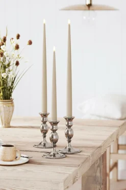 LED Taper Candle Shiny 2,2x38 cm 2 stk. Lys & Duft