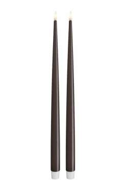 Best LED Taper Candle Shiny 2,2x38 cm 2 stk. Lys & Duft
