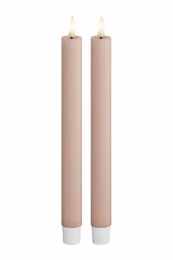 DeluxeHomeart LED-kronelys 2,2x24 cm 2 stk.^ Lys & Duft