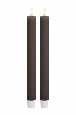 DeluxeHomeart LED-kronelys 2,2x24 cm 2 stk.^ Lys & Duft