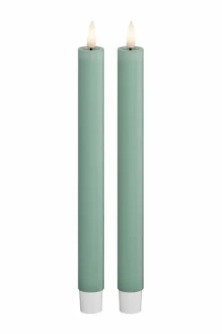 DeluxeHomeart LED-kronelys 2,2x24 cm 2 stk.^ Lys & Duft