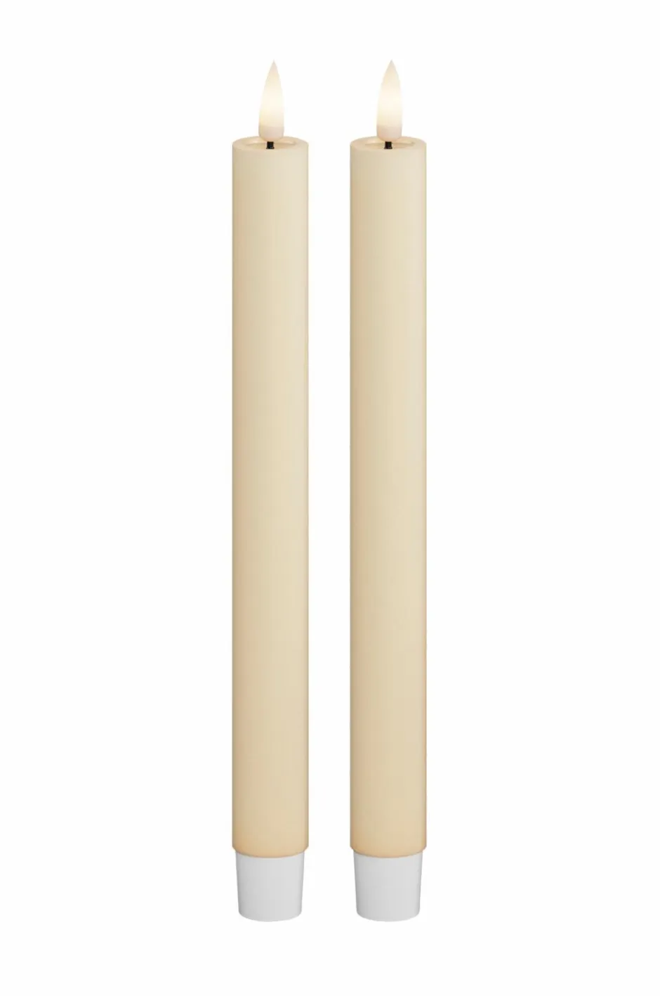 DeluxeHomeart LED-kronelys 2,2x24 cm 2 stk.^ Lys & Duft