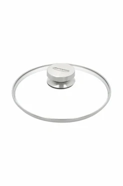 Best Låg 20 cm, glas med stålknop Pander & Gryder