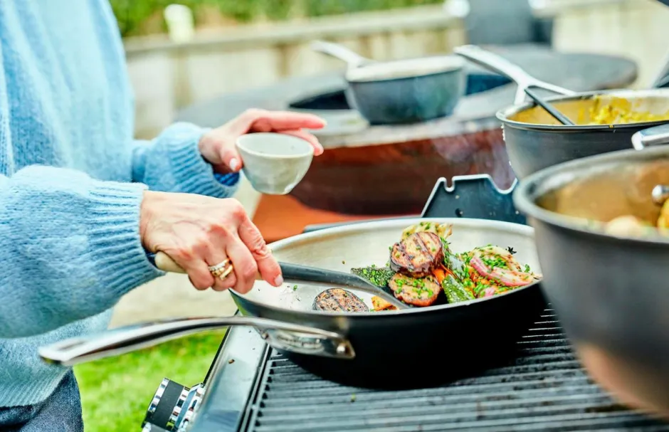 Demeyere Wok Sort 5, 30 cm^ Pander & Gryder