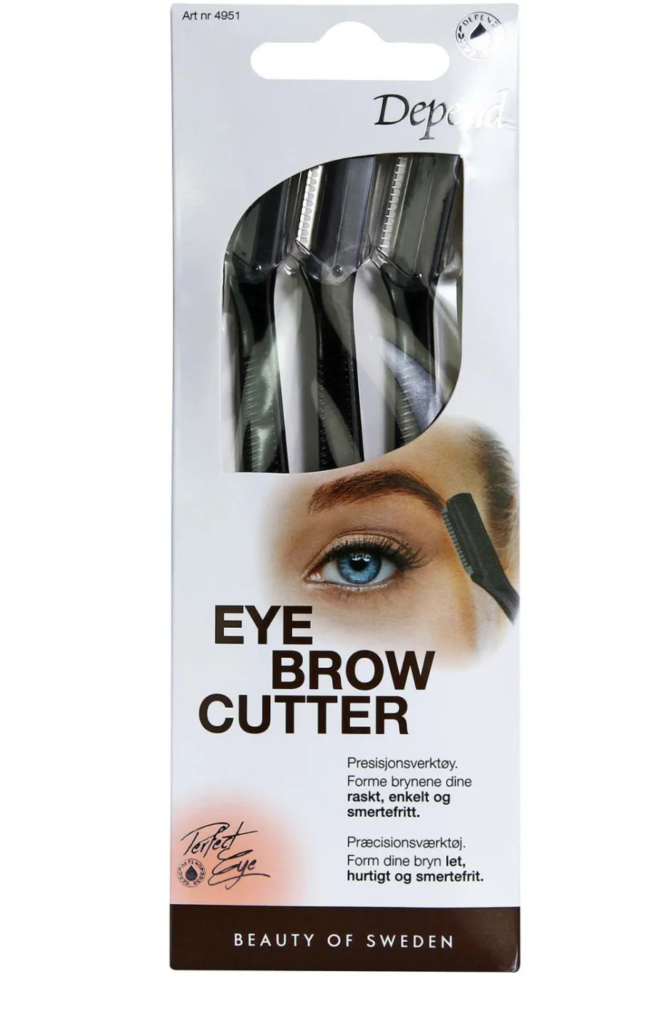 Clearance Eyebrow Cutter Makeup-Tilbehør