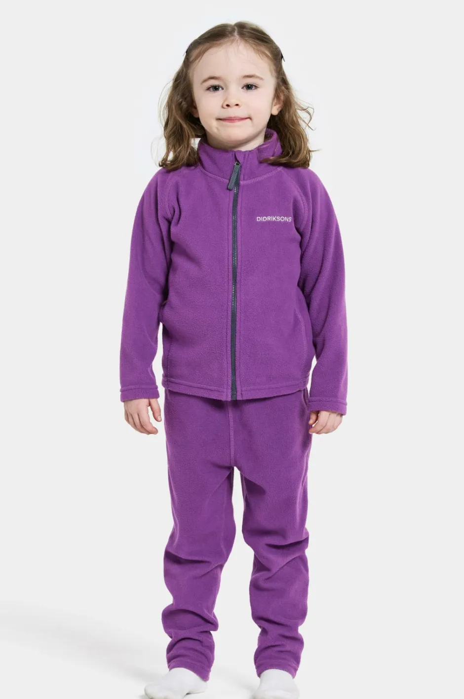 Didriksons Fleecetrøje Monte Kids Fullzip 10^Børn Trøjer & Cardigans
