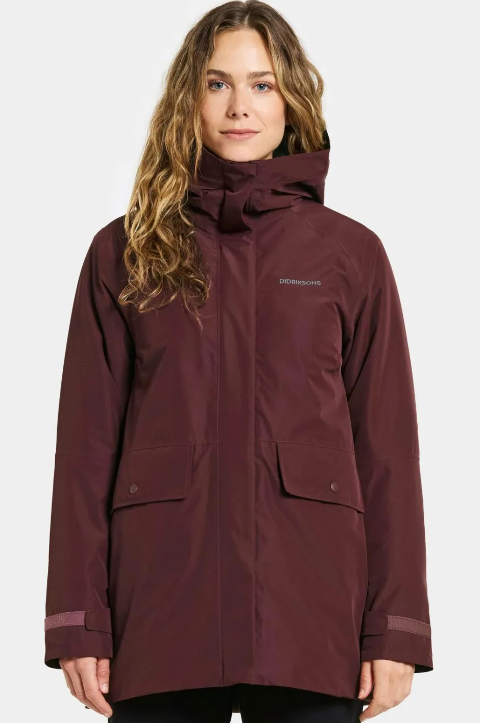 Didriksons Parka Tuva Wns Parka^Dame Regntøj