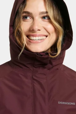 Didriksons Parka Tuva Wns Parka^Dame Regntøj