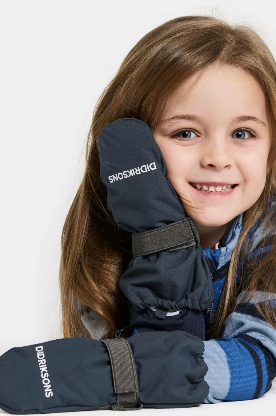 Didriksons Vintervanter Biggles Zip Mitten 8^Børn Handsker & Vanter