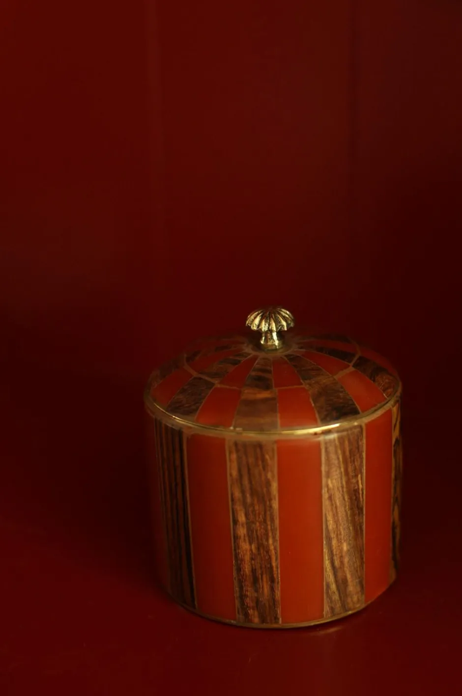 Hot Kasse Striped Circus Box Småopbevaring