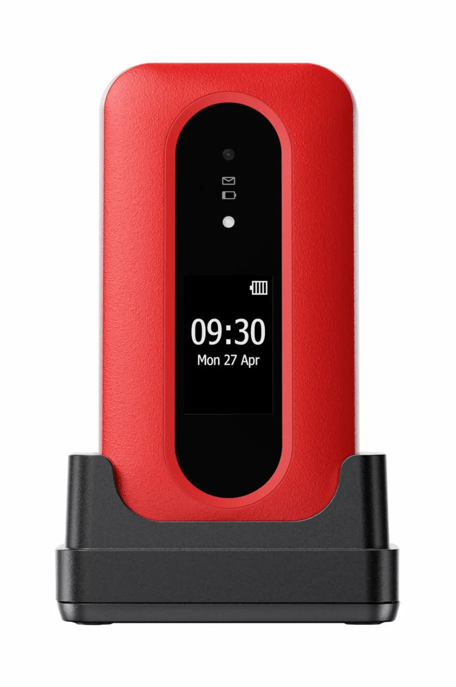 Doro Uro Leva L31, rød/hvid^ Mobiltelefoner, Tablets & Tilbehør