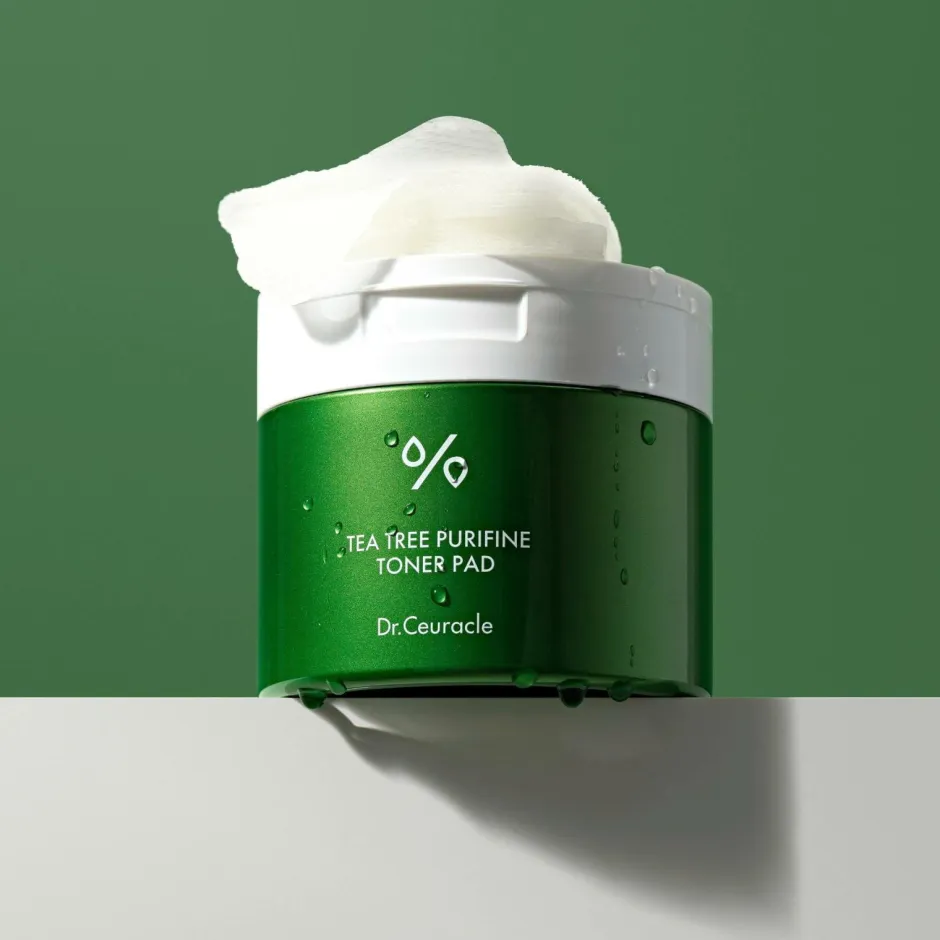 Dr Ceuracle Tea Tree Purifine Toner Pad 160ml^ Ansigtspleje|Ansigtspleje