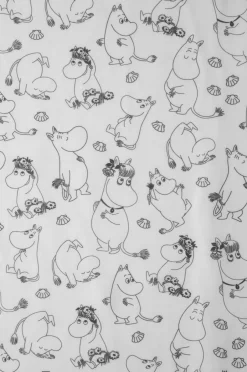 Dsignhouse x Moomin Bruseforhæng Mumin 180x200 cm^ Badeværelsestilbehør