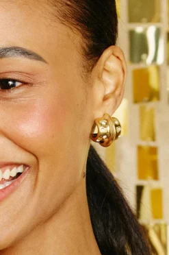 Edblad Øreringe Barre Hoops L^Dame Smykker