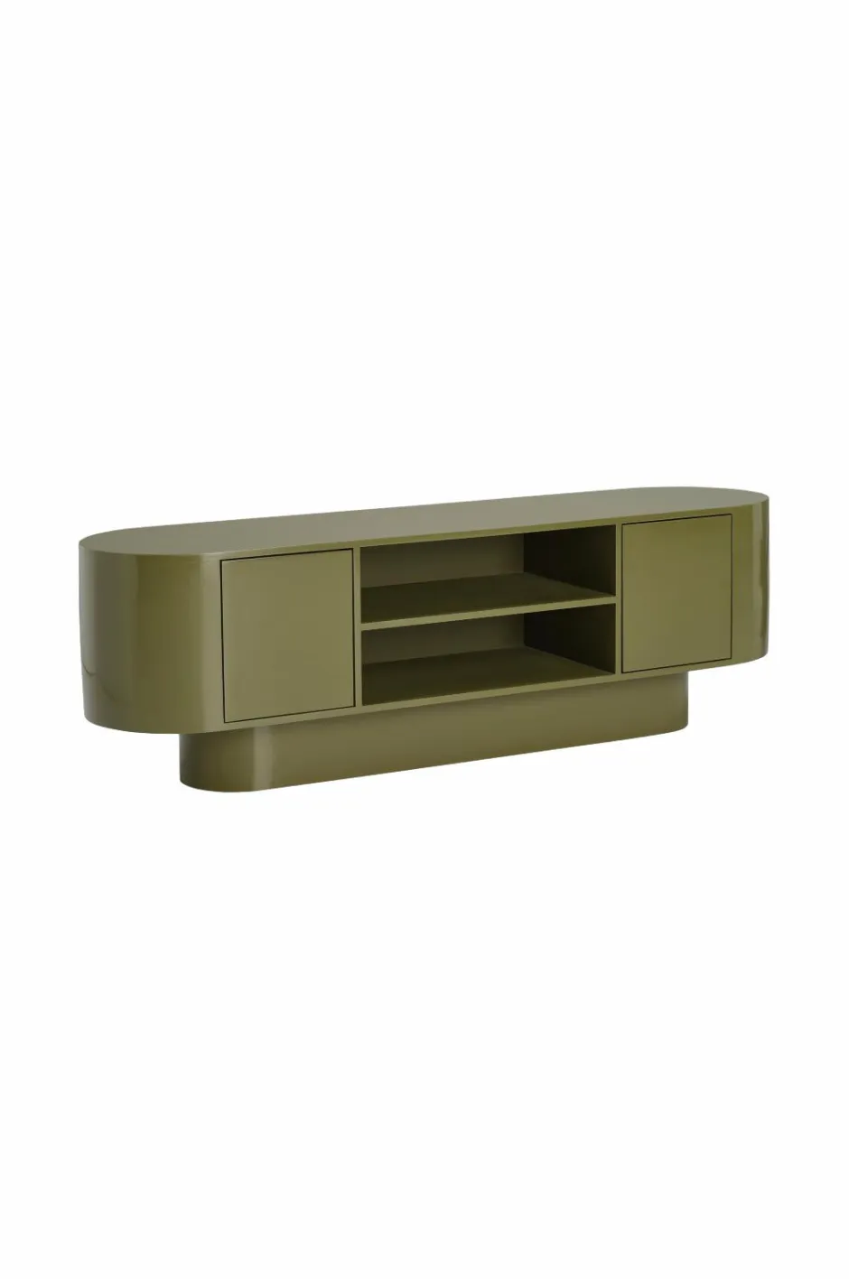 Outlet Tv-bord High Gloss Low Tv-Bænke