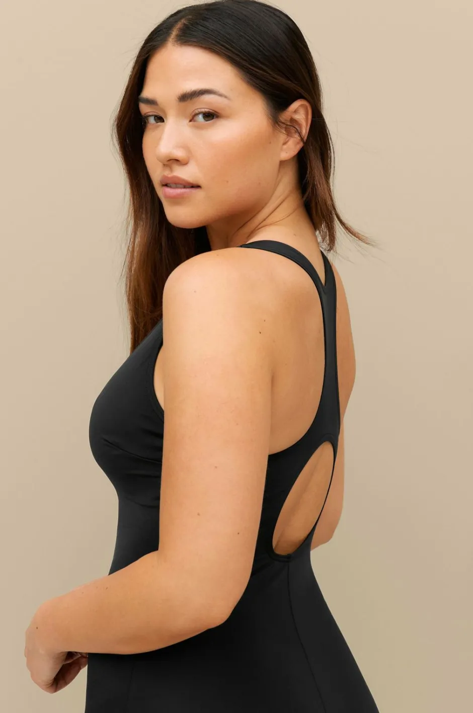 Hot Collection Badedragt med wrestler-ryg Dame Badedragter