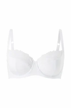 Outlet Collection Bh med bøjler i blonde på toppen Dame Bh'Er
