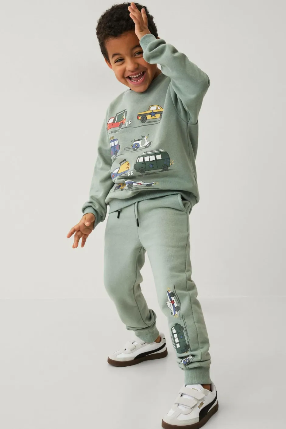New Collection Bløde bukser med print Børn Bukser & Leggings