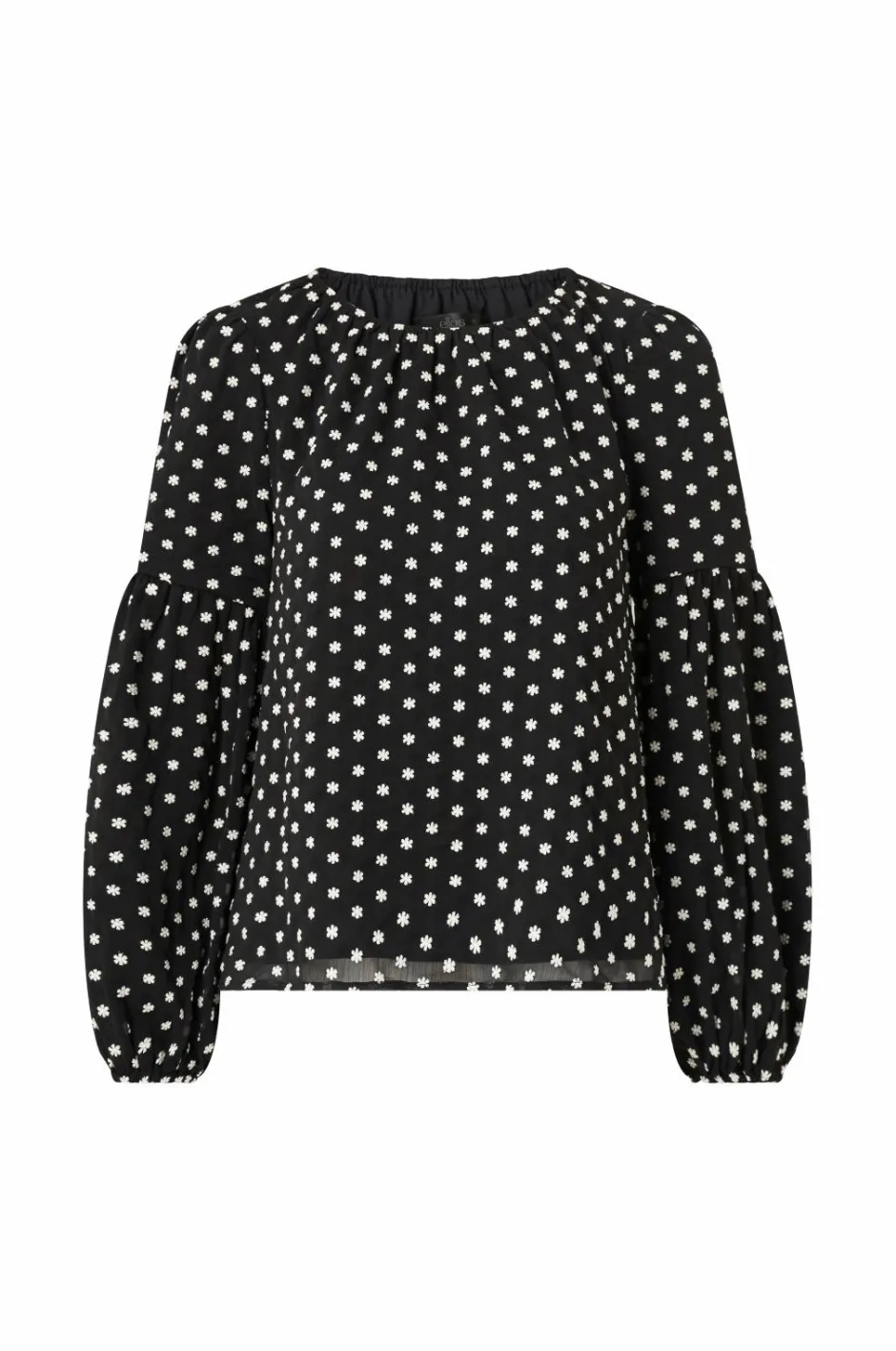 Ellos Collection Bluse med ballonærme^Dame Skjorter & Bluser