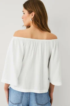 Outlet Collection Bluse uden skuldre Dame Skjorter & Bluser