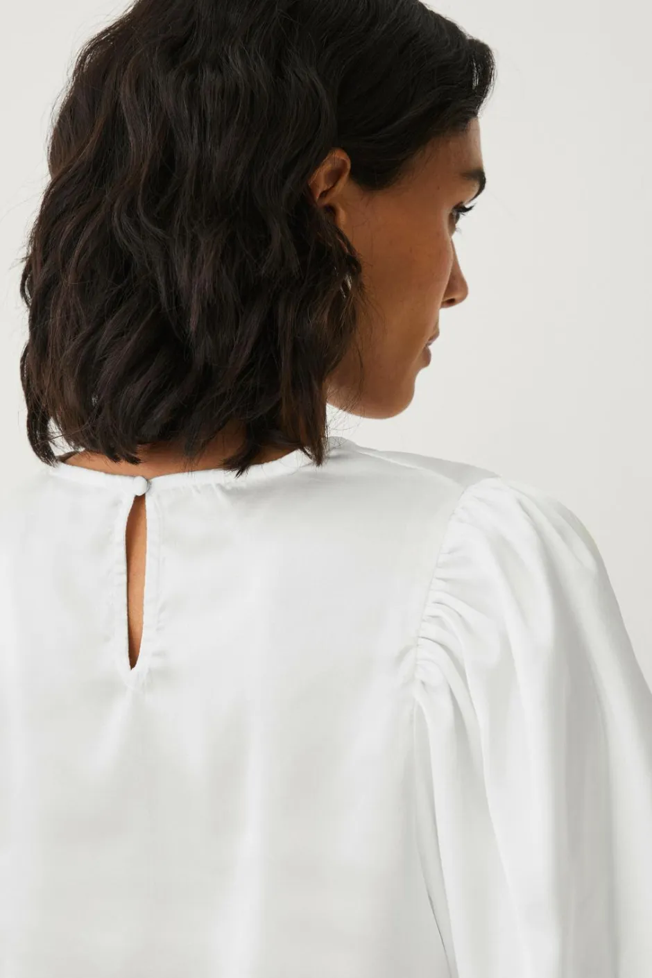 Ellos Collection Bluse i satin^Dame Skjorter & Bluser