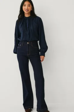 Ellos Collection Bluse med blondedetaljer^Dame Skjorter & Bluser