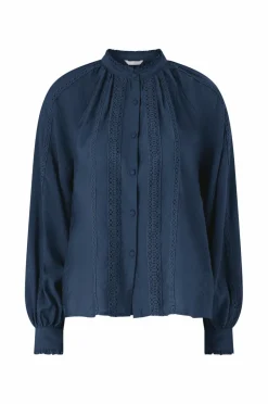Ellos Collection Bluse med blondedetaljer^Dame Skjorter & Bluser