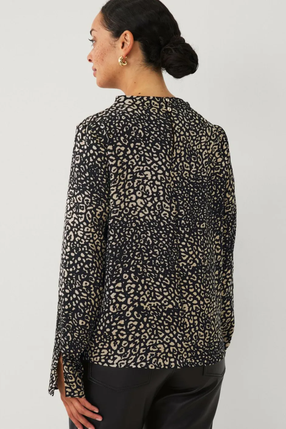 Ellos Collection Bluse i satin^Dame Skjorter & Bluser