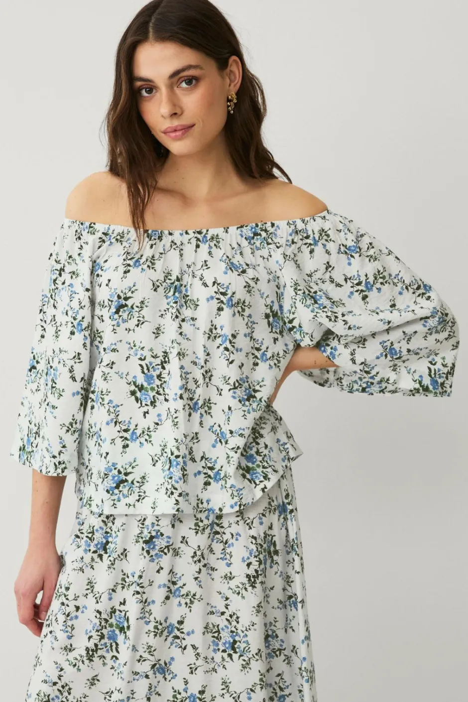 Sale Collection Bluse uden skuldre Dame Skjorter & Bluser