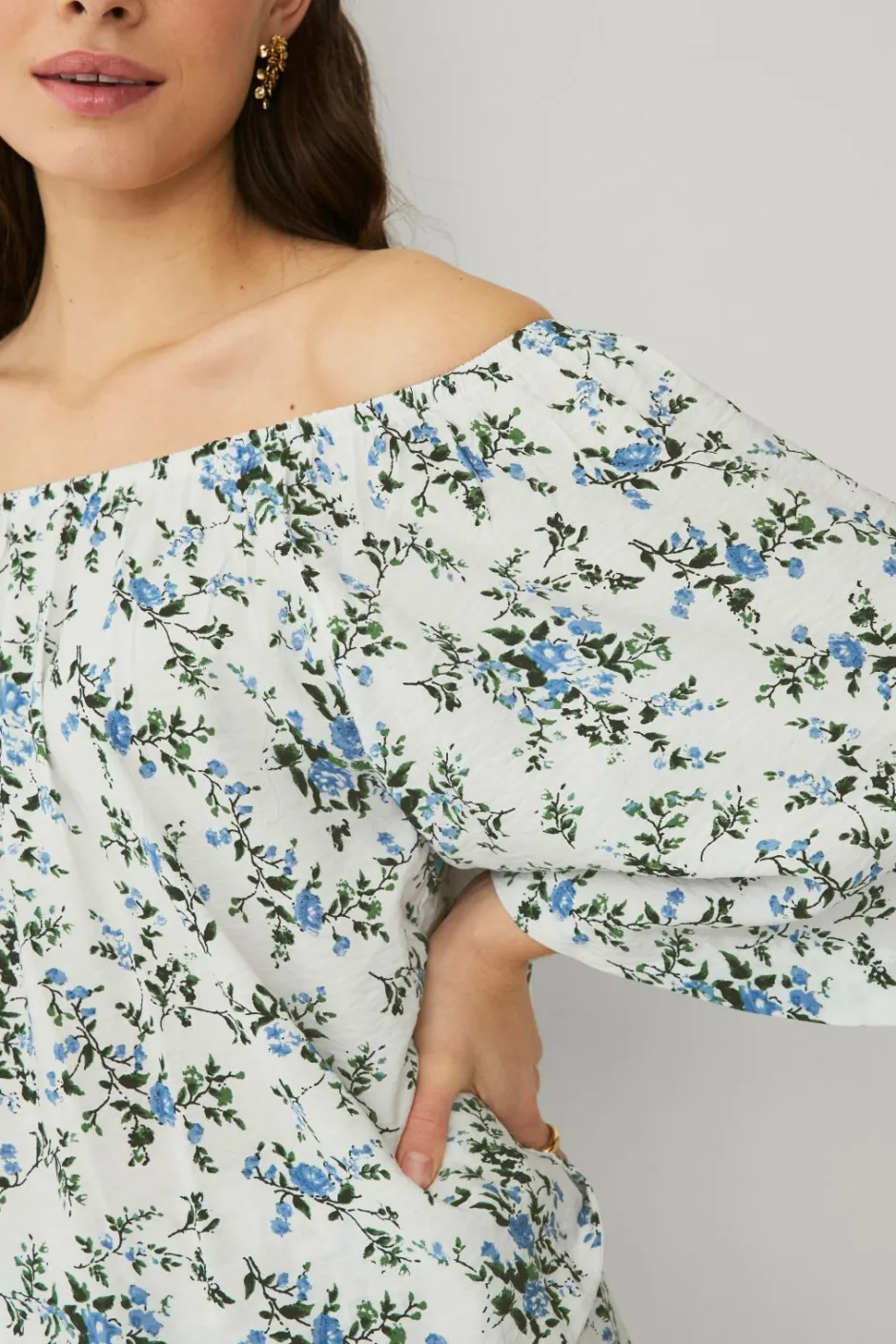 Sale Collection Bluse uden skuldre Dame Skjorter & Bluser