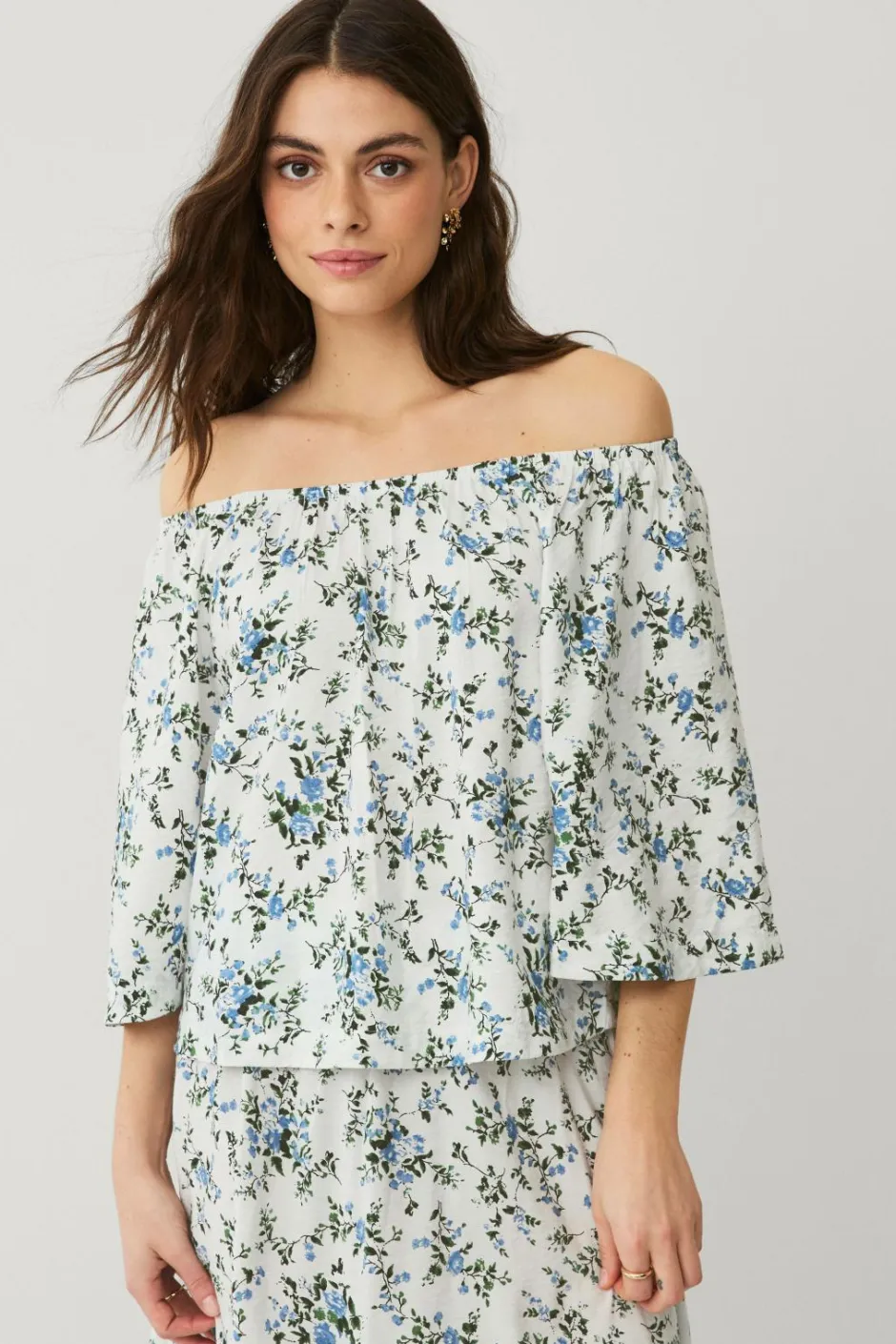 Sale Collection Bluse uden skuldre Dame Skjorter & Bluser