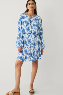 Ellos Collection Bluse i krøllet viskose^Dame Skjorter & Bluser