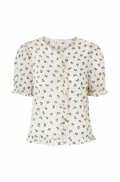 Ellos Collection Bluse med volanter^Dame Skjorter & Bluser