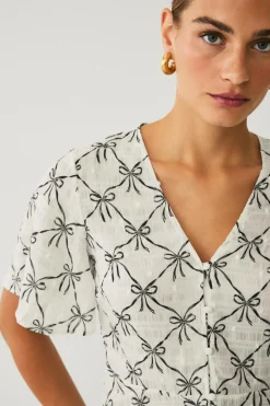 Discount Collection Bluse med knapper Dame Skjorter & Bluser