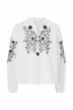 Ellos Collection Bluse med ballonærmer^Dame Skjorter & Bluser