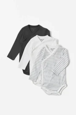 Outlet Collection Body Teri 3-pak Børn Bodies|Basistøj