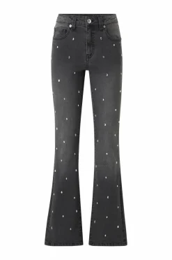 Sale Collection Bootcut jeans med rhinstene Dame Jeans