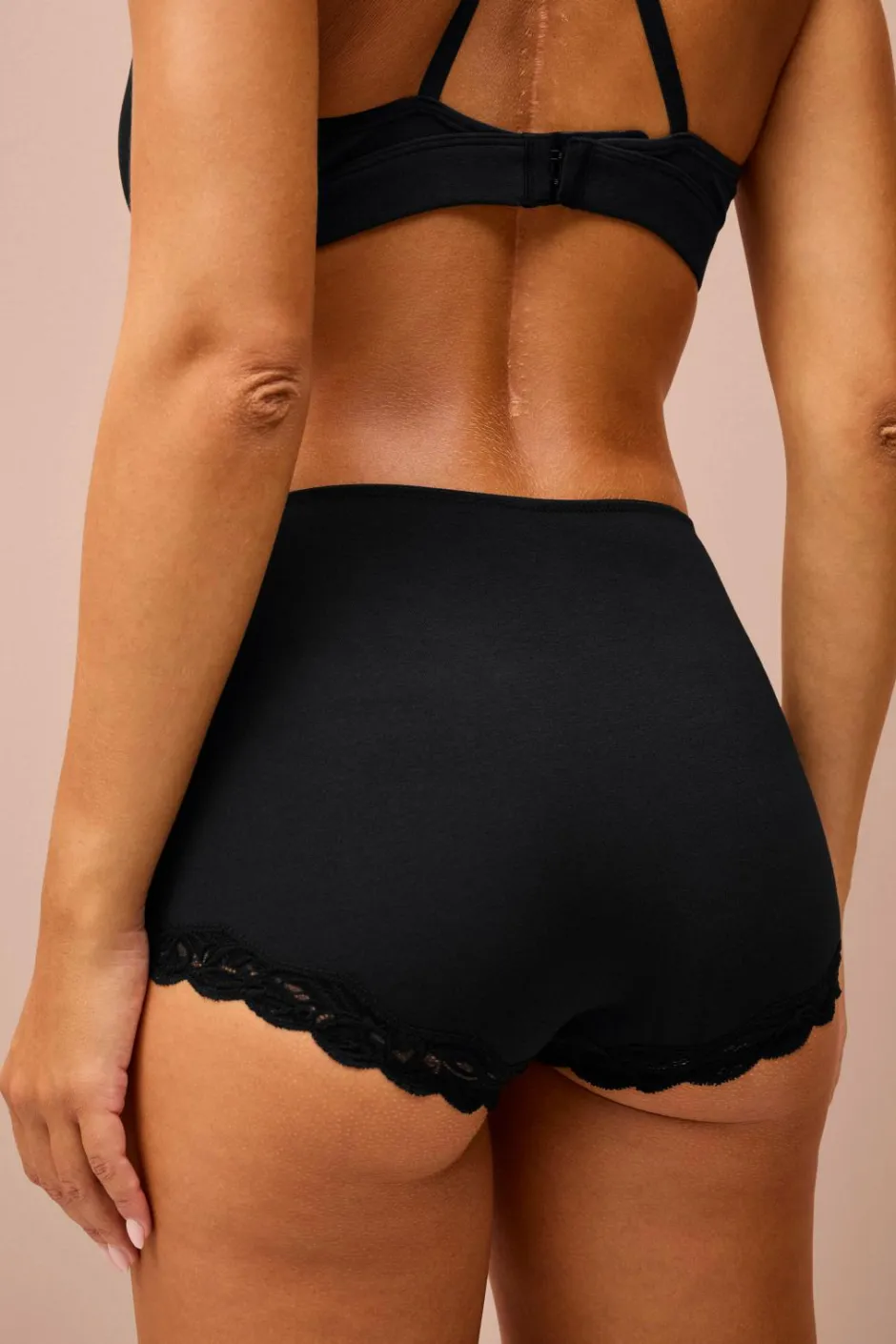 New Collection Boxershorts med høj talje 3-pak Dame Trusser