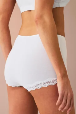 New Collection Boxershorts med høj talje 3-pak Dame Trusser