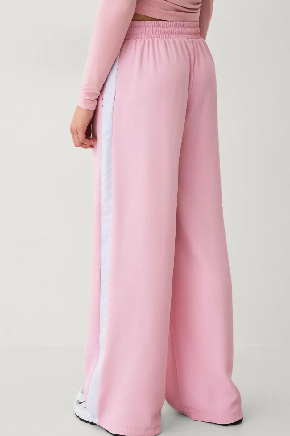 Outlet Collection Brede bukser med sidestriber Børn Bukser & Leggings