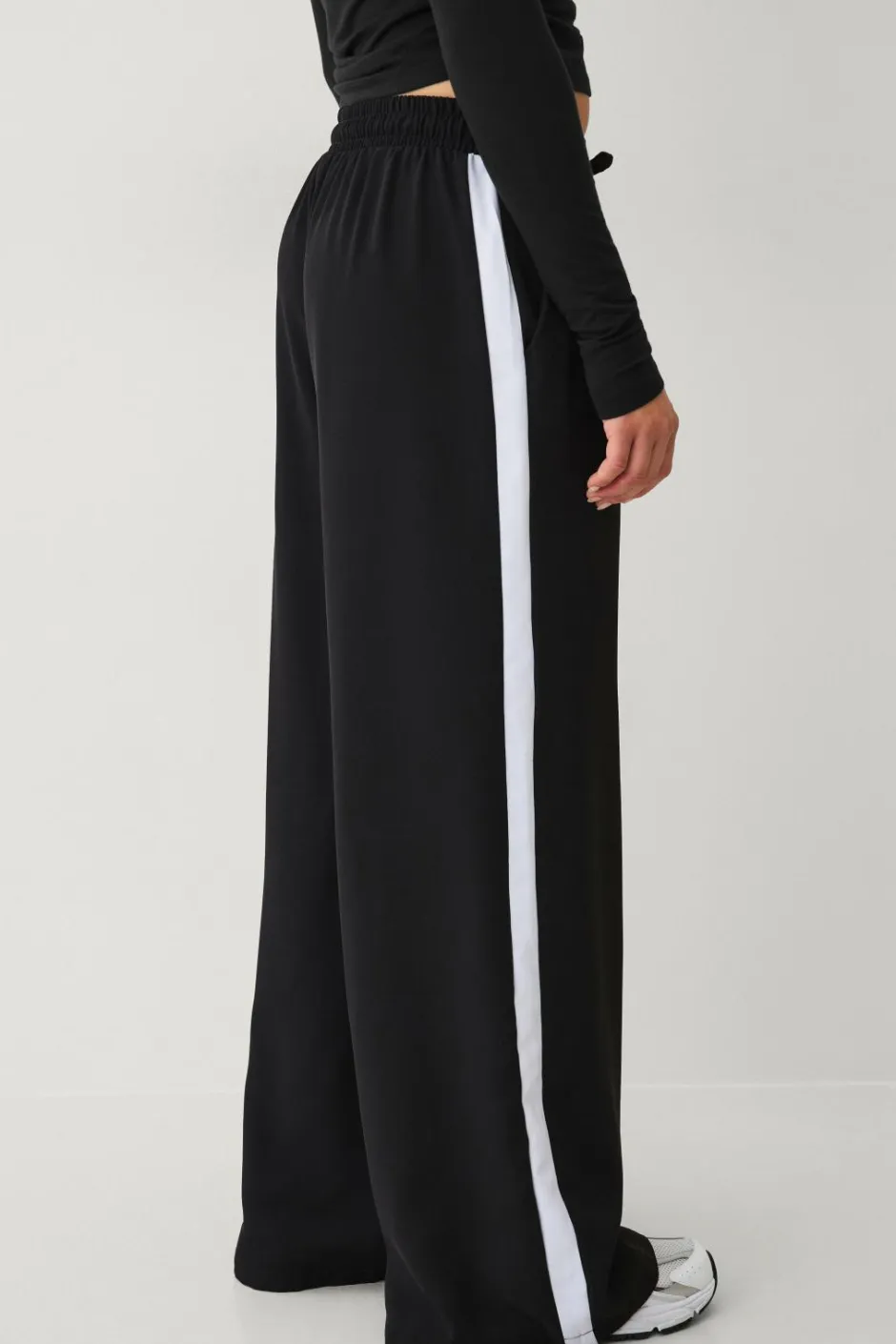 Ellos Collection Brede bukser med sidestriber^Børn Bukser & Leggings