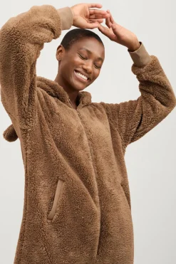 Outlet Collection Buksekjole med ører Dame Nattøj|Loungewear & Homewear