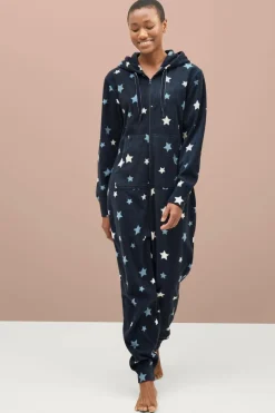 Hot Collection Buksekjole i fleece Dame Loungewear & Homewear