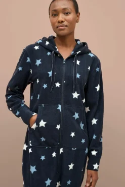 Hot Collection Buksekjole i fleece Dame Loungewear & Homewear
