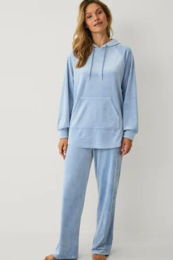 Online Collection Bukser i velour Dame Loungewear & Homewear|Bukser