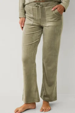Online Collection Bukser i velour Dame Loungewear & Homewear|Bukser